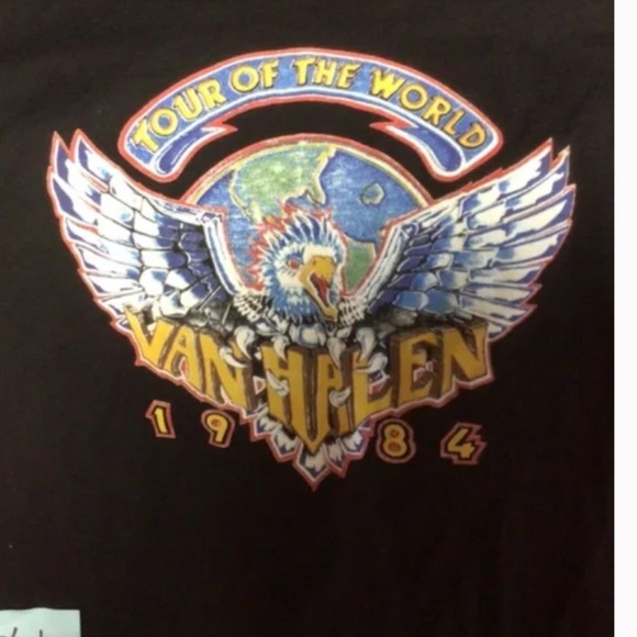 Va Halen 1984 tshirt - Picture 2 of 2